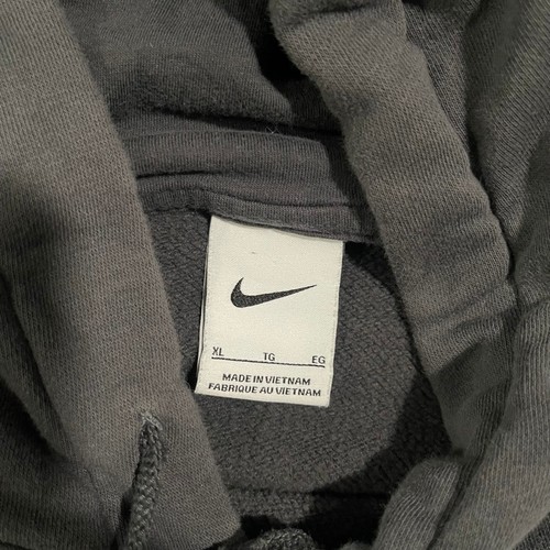 Sudadera con Capucha Nike Para Hombre XL Gris Pullover Gráfico Logo Swoosh Polar Deportes - Imagen 3 de 8