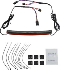 Custom Dynamics Taillight With Turn Signals - Smoke Cd-Fatboy-S