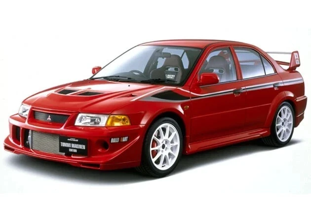 Calcomanía trasera Mitsubishi Lancer Evolution 6 CP9A 99-00 Evolution 6 genuina MR604111 Foto 3 de 4