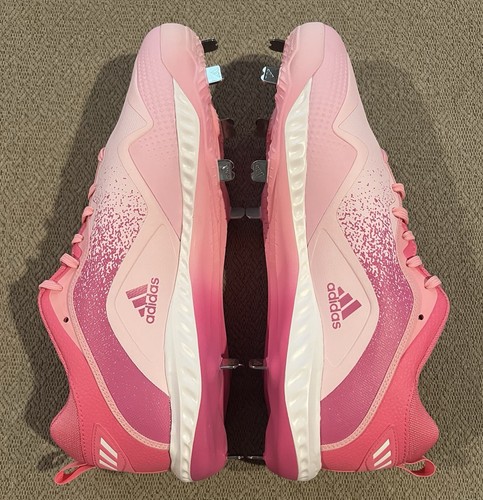 Adidas Icon Bounce 6 Baseball Metall Stollen pink Herren Größe 14 GZ0443 - Bild 9 von 10