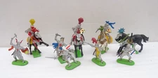 Britains Silver Knights Of The Sword 1971 8 Figuras mas un caballo
