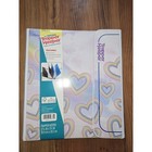 MEAD Trapper Keeper Binder 80s Retro Rainbow Hearts Design Series - NEW s2