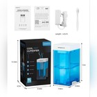 INSENVO Cool Mist Humidifier With Touch Control Ultrasonic 3 Mist Outputs NIB