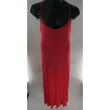 FOREVER 21 Pink Spaghetti Strap Crisscross Back Maxi Dress Women's Size: Small