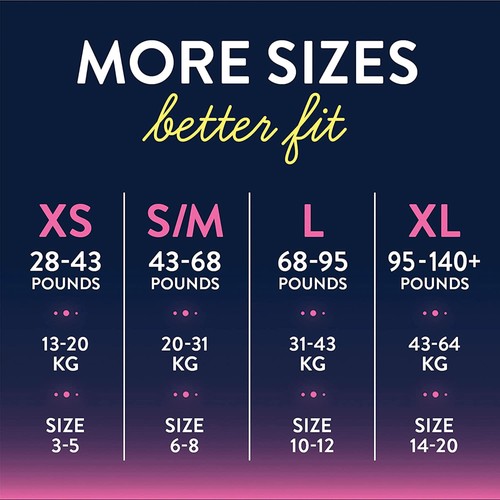 GoodNites Youth Youth Absorbent Underwear X-Small 28 to 43 lbs. 46761 22 Ct - Picture 2 of 5