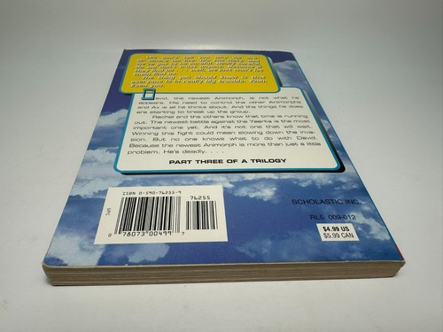 2nd Print #22 The Solution Animorphs Vintage Book Series K.A. Applegate - GOOD - Picture 9 of 24