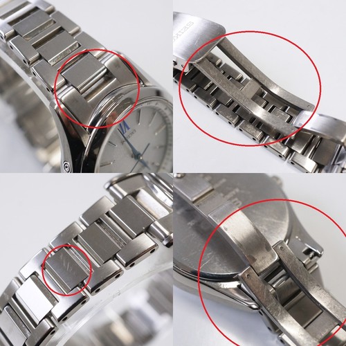 Seiko Exceline SWCW115 Radio Solar Ladies Watch Used 23mm Titanium 10ATM - Picture 9 of 9