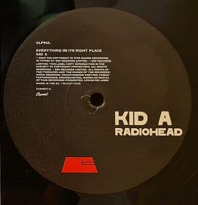 Radiohead Kid A 2 x 10