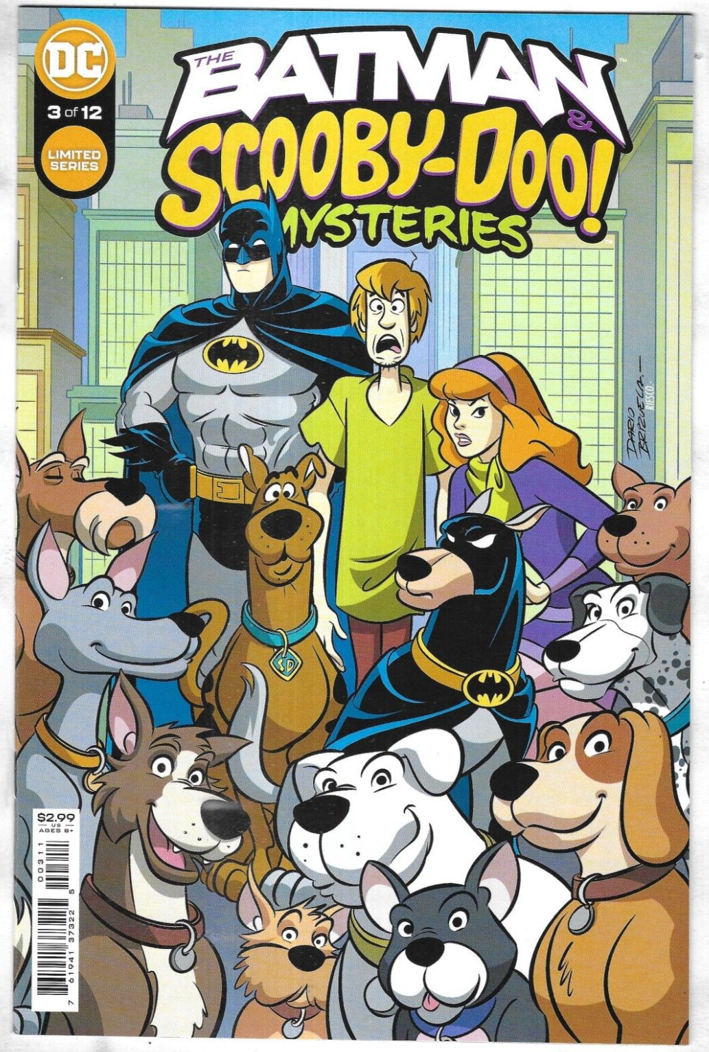 Batman and Scooby-Doo Mysteries Comic 3 First Print Cover A 2021 Ivan Cohen DC