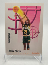 1991-92 SkyBox basketball Ricky Pierce Seattle SuperSonics #600