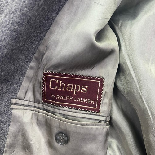 Vintage Chaps Ralph Lauren Camel Hair Blazer Sport Coat Wool USA Made Gray - Picture 6 of 8