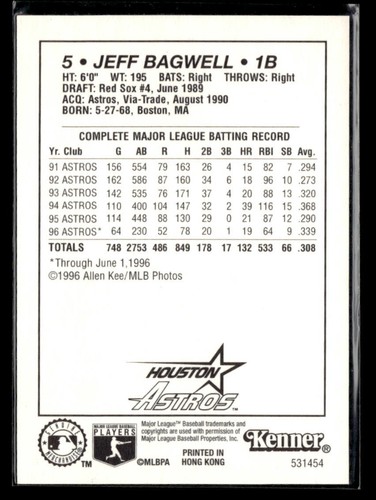 1988 - 1998 MSA Kenner Starting Lineup Card Single * You PICK CHOOSE * - Picture 199 of 207