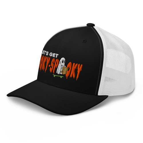 Sombrero retro de camionero Let's Get Ooky Spooky Ghost Hunting para hombres mujeres - Imagen 17 de 62