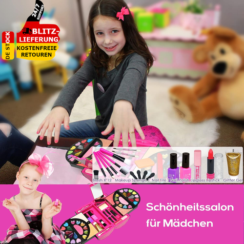 🎀 Kinderschminke 59er Set Schminkkoffer Make up Schminkset Spielzeug Geschenke - Bild 5 von 8