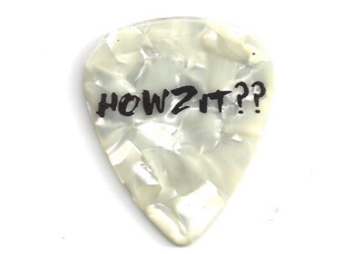 Buckcherry Stevie D Signature Howz it?? Guitar Pick 2009 Tour