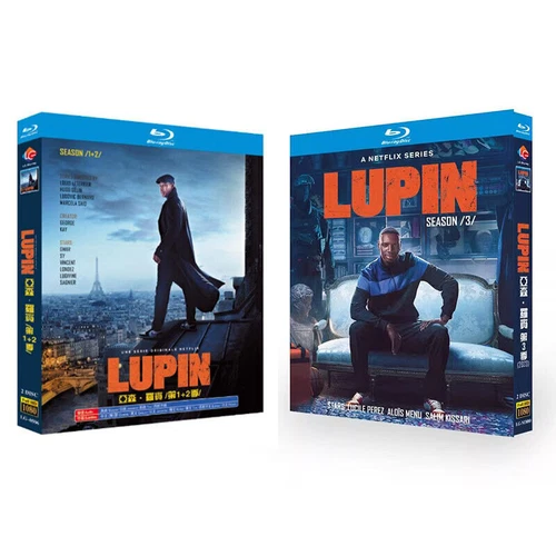 Lupin Season 1-3 (2021)     4-Discs All Region Free New Box Set