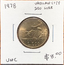 1978 Vatican City 200 Lire