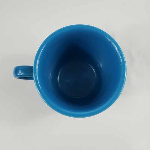 Fiestaware Peacock Blue Mug Cup Ring Handle - Picture 3 of 4