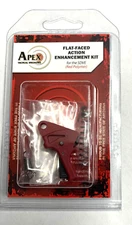 Apex Tactical  107-114-RED Polymer Flat-Faced Action Enhancement Kit for SD VE
