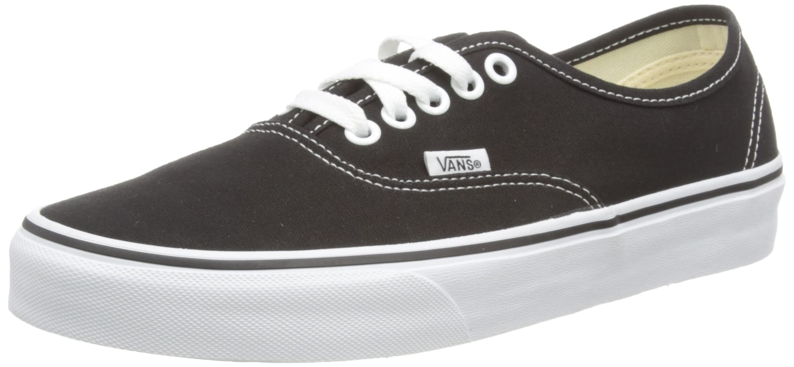 КЛАССИЧЕСКИЕ ТУФЛИ VANS AUTHENTIC ЧЕРНЫЙ/БЕЛЫЙ VN000EE3BLK-РАЗМЕР МУЖСКОЙ 6 / ЖЕНСКОЙ 7,5