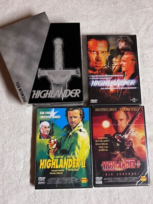 Highlander 1-3 | 3-DVD-Box | Zustand neu ovp | DVD