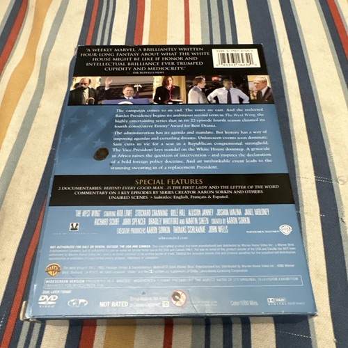The West Wing: Season 4 - DVD By Martin Sheen,Bradley Whitford - VERY GOOD - Picture 2 of 8