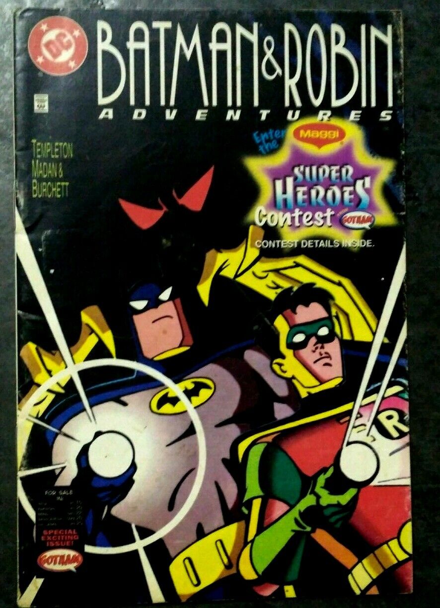 INDIA GOTHAM ENGLISH BATMAN & ROBIN ADVENTURES - SPECIAL POMOTIONAL ISS. MAGGI | eBay INDIA GOTHAM ENGLISH BATMAN & ROBIN ADVENTURES - SPECIAL POMOTIONAL ISS. MAGGI | eBay