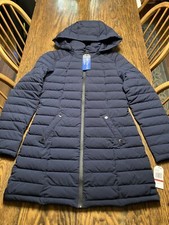 Nautica Stretch Puffer Performance Winter Jacket Navy Seas XS NWT MSRP $190