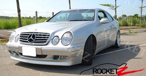 Labio delantero estilo euro mercedes-benz clk c208 w208 brs 97-02 ee. uu. canadá Foto 3 de 4