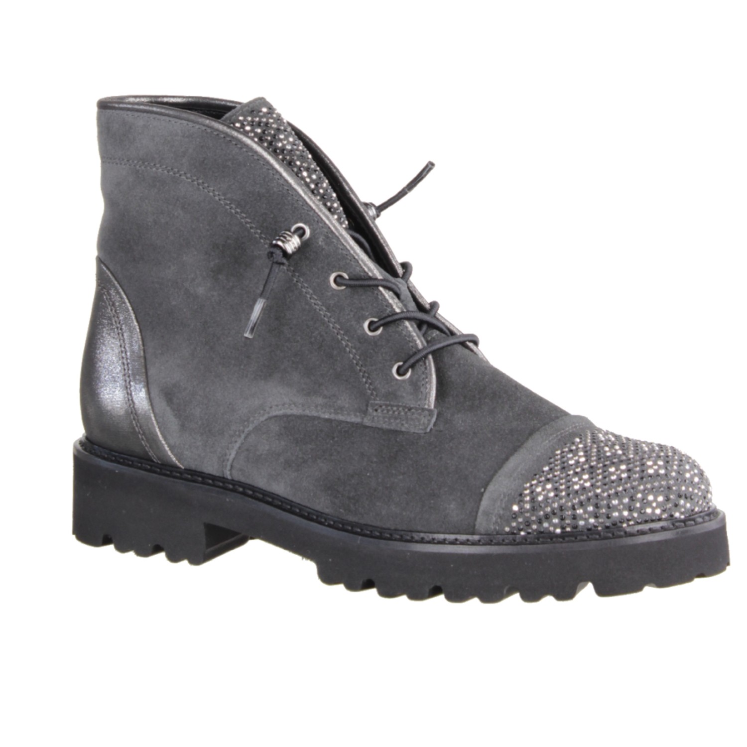 Modischer botas Gabor 71801-19 Damen Stiefelette Pepper/Argento Leder Modischer Damen botas Gabor 71801-19 Damen Modischer Stiefelette Pepper/Argento Leder e115b9
