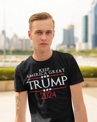 Camiseta Keep America Great Donald Trump 2024 Republicana Política Para Hombre - Imagen 28 de 29