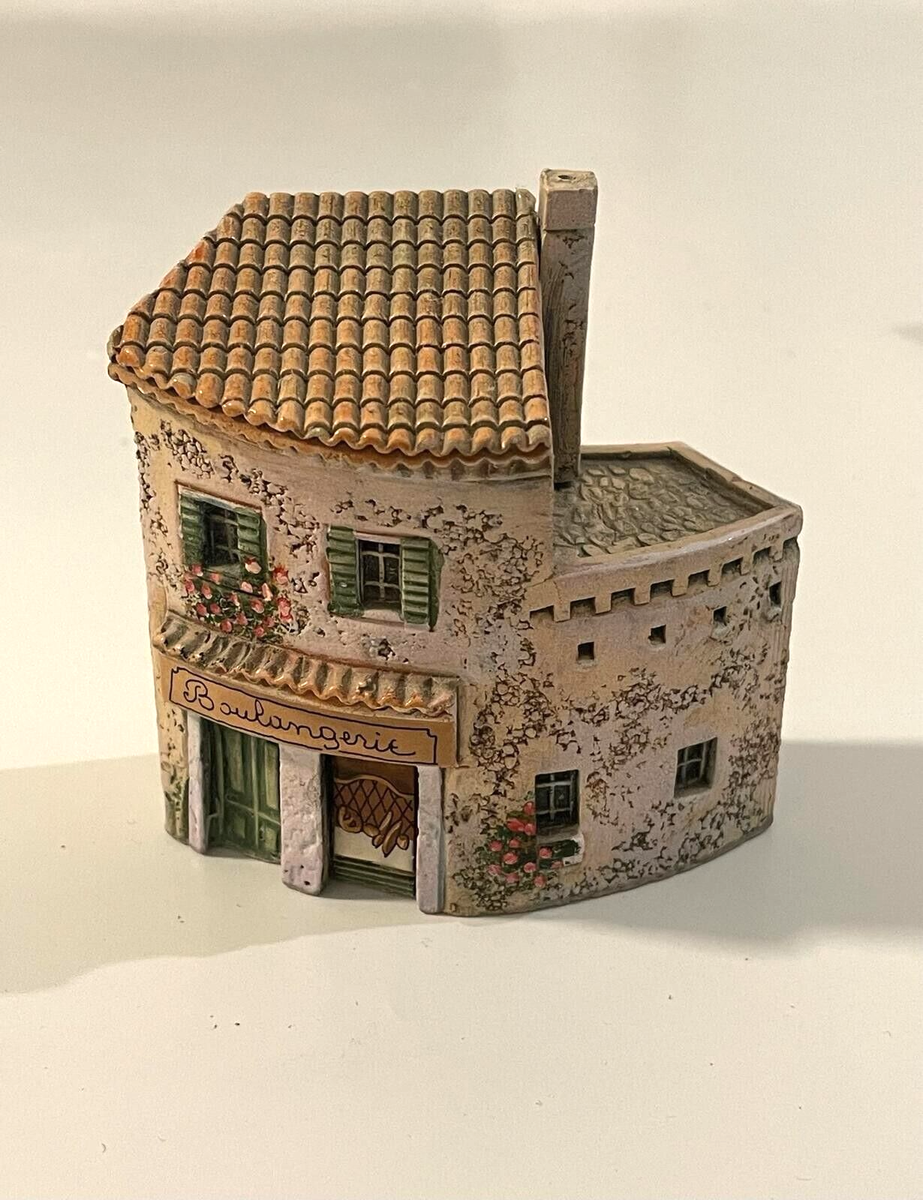 Vintage Rare Early Gault Handmade Miniature Clay Boulangerie