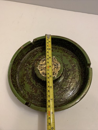 Bitossi for Rosenthal Netter Italian MCM Ceramic Ashtray Providentiae Memor RARE - Picture 11 of 12