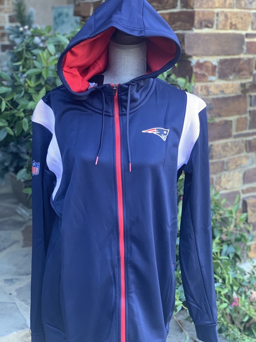 NWT Men s Nike New England Patriots Sideline Lockup Full Zip