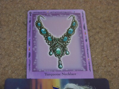 Bella Sara trading card - Native Lights - Turquoise Necklace 54/55 - rare