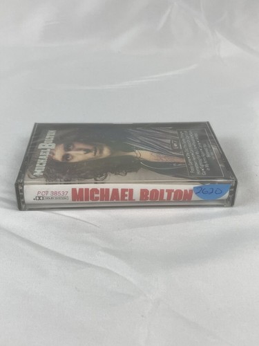MICHAEL BOLTON Cassette Tape Self Titled (1983) Factory Sealed New Fool's Game - Picture 2 of 3
