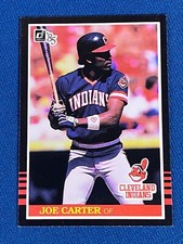 1985 Donruss Joe Carter Rookie Baseball Card #616 Cleveland Indians