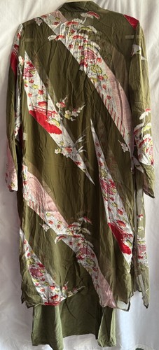 Citron Santa Monica 2 Pcs., Silk Dress, Jacket Set sz.M - Picture 9 of 11