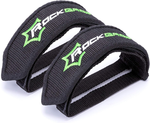 Bike Pedal Straps 1 Pair Pedal Straps Toe Clips Straps Tape for Fixed Gear Bike - Picture 10 of 12