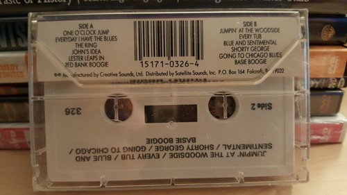 Count Basie ‎– Jumpin' At The Woodside - Cassette - (RARE/OUT OF PRINT)  NEW - Picture 2 of 2