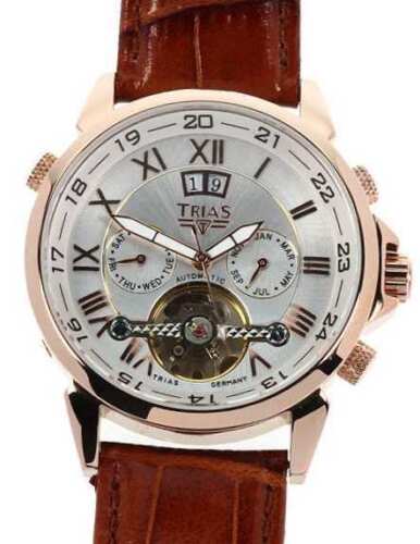 De hecho pastor Sabueso Trias Reloj de Hombre Pulsera Agora 35 Piedras Automático Acero IP Oro Rojo | eBay De hecho pastor Sabueso Trias Reloj de Hombre Pulsera Agora 35 Piedras Automático Acero IP Oro Rojo | eBay