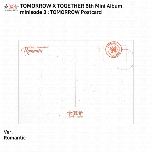 TXT Tomorrow X Together minisode 3: TOMORROW Photocard Postcard Poster Sticker - Picture 36 of 159