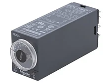REXL4TMB7 Timing Relay 0.1s-100h 4PDT 250VAC/5A 24VAC Socket -20-60°C SCHNEID...
