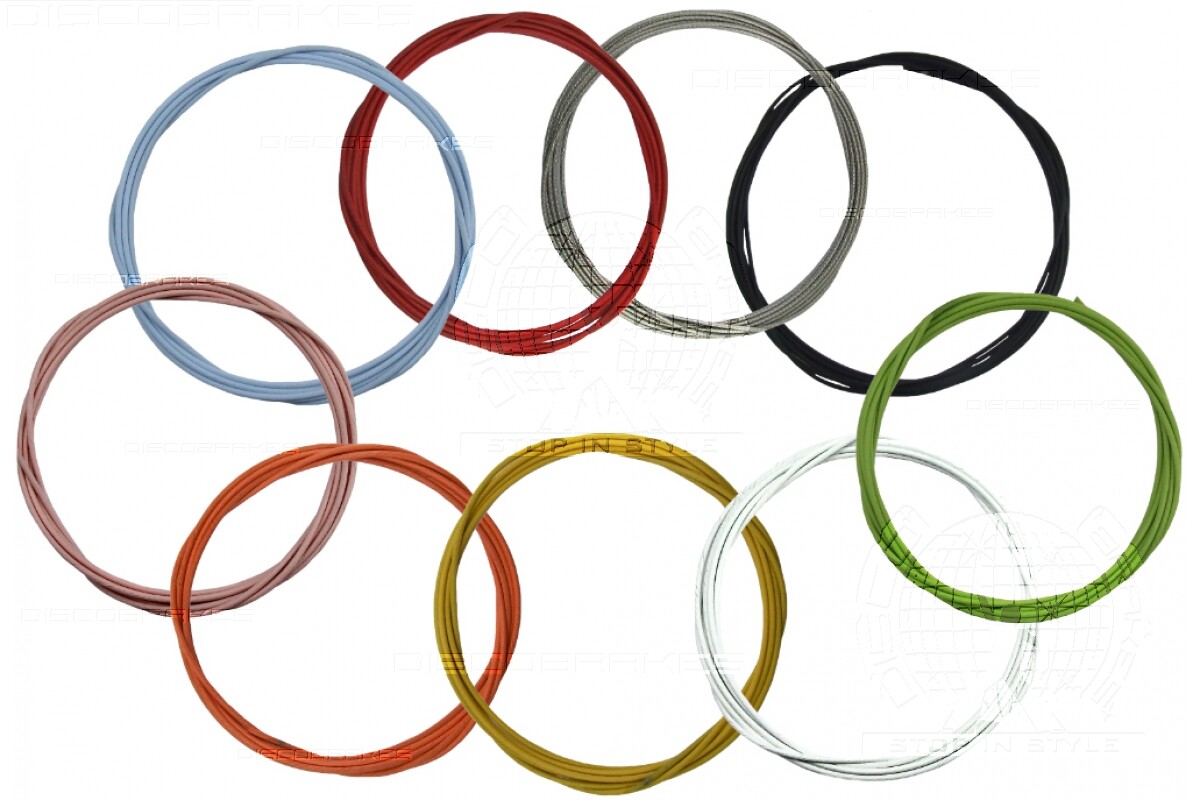 Cavo freno mountain bike acciaio inox per posteriore o anteriore lungo 1,5mm x 1700mm
