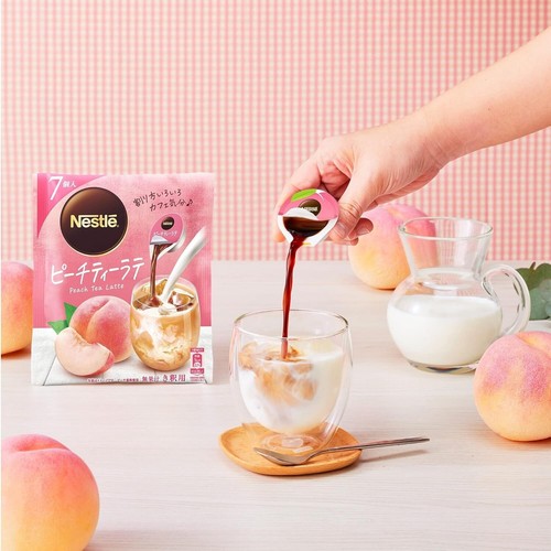 SET 6 PACKS Nestle Potion Peach Tea Latte 7pcs in pack - Picture 6 of 6