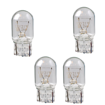 4x 12V 21W W21W W3x16d T20 Glühlampe Glühbirne Glassockellampe Autolampe  T45w