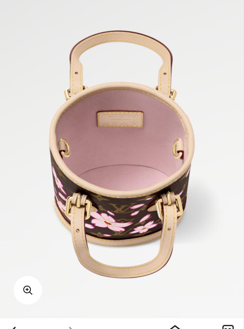 限定コラボ【LOUIS VUITTON × 村上隆】Nano Bucket Sakurabrown Louis Vuitton × Takashi Murakami Louis Vuitton x Takashi