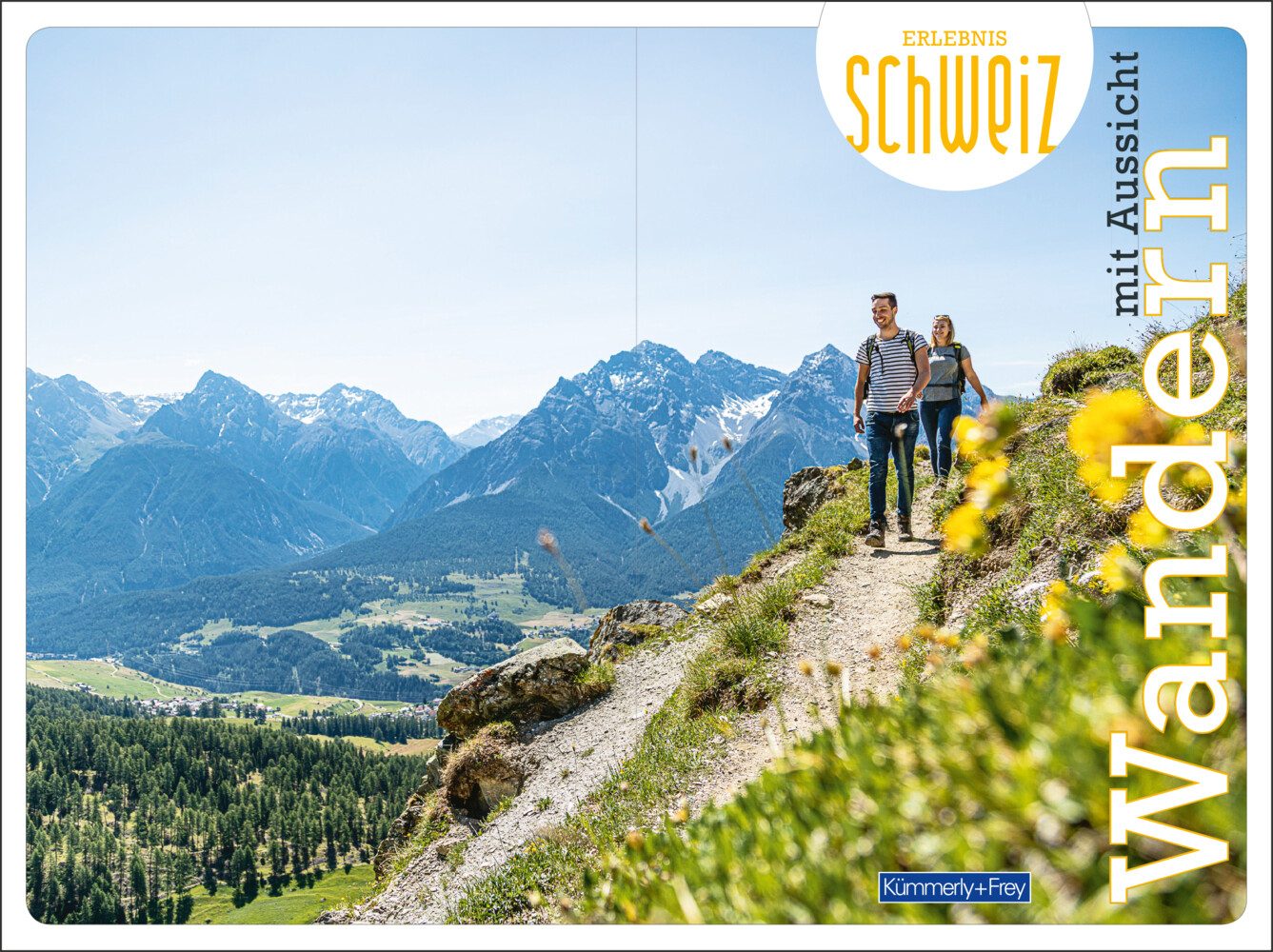 Thumbnail - Kümmerly+frey Erlebnis Schweiz Wandern Mit Aussicht - Wanderführer |