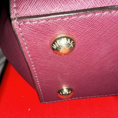 Original Michael Kors Handtasche Weinrot Wie Neu - Bild 9 von 9