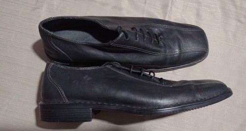 Scarpe uomo Rockport taglia 12M nere stringate Oxford in pelle - Foto 2 di 10